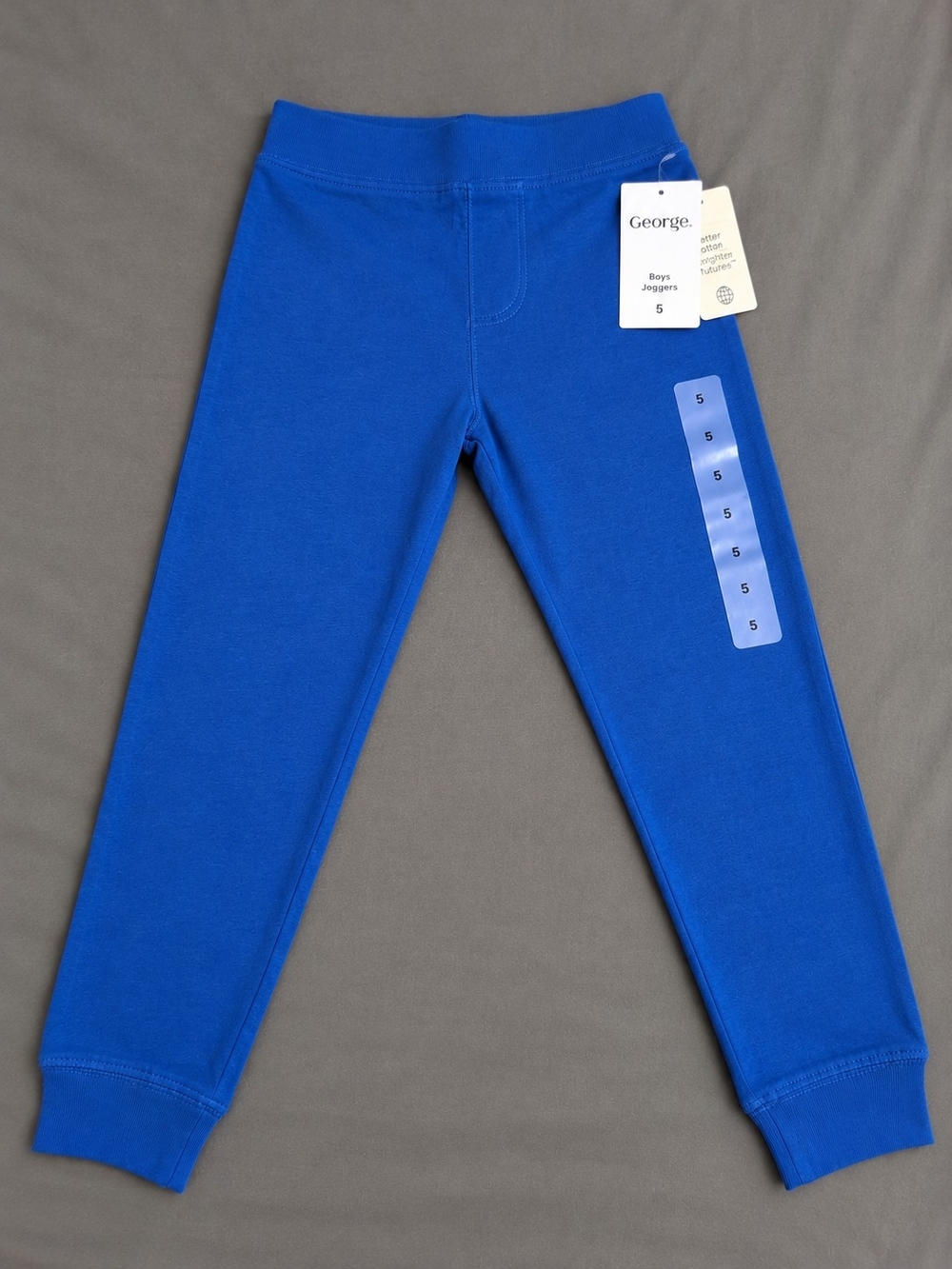 George Boys Blue Jogger Pants Size 5 NWT